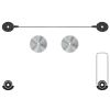 Ultra Slim Fixed Wall Mount for 42inch-70inch LED/LCD TV's
