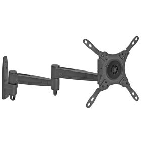 Anti-Theft Full Motion Wall Mount: 13-42 Inch Thin LCD/LED TVs