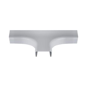 Wire Trak 3 Way Tee  for Raceway PVC White, 1" W x 1/2" H