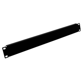 Wavenet – 5 Pack 1U Blank Rack Mount Panel Spacer for 19-Inch Server Network Rack Enclosure Or Cabinet, Steel – Black