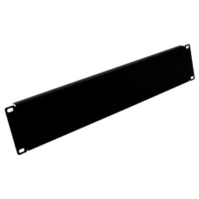 Wavenet – 5 Pack 2U Blank Rack Mount Panel Spacer for 19-Inch Server Network Rack Enclosure Or Cabinet, Steel – Black