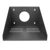 Wavenet – Wall Mount Shelf - Industrial Grade Server Room Vented Equipment Shelf, Weight Capacity 140lbs, 22-inch Wide, 18-inch Deep, Steel – Black