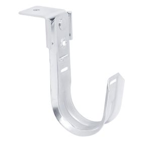 Wavenet – 2" J-Hook Wall Ceiling Mount Route with Fix Clip for Cat6 Cat5e Optic Network Data Cable Wire Management - 25 Pack