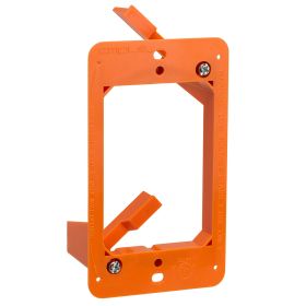 Low Voltage Mounting Bracket 1 Gang Multipurpose Drywall Mounting Wall Plate Bracket – Single Gang
