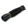 Cmple - 9" Velcro Strap 1/2 " Width - 50PCS Pack, Black