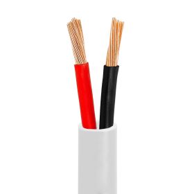 Speaker Wire 250ft 12AWG 2C White | In-Wall | CL2 Speaker Cable