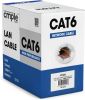 1000ft Cat 6 Riser Ethernet Cable Orange | Unshielded | CMR, 23AWG, UTP