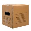 Siamese RG59 + 18/2 CCTV 95% Bare Copper Shielded Cable Pull Box - 500 Feet Black