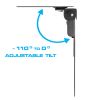 Folding LCD Ceiling/Cabinet Mount for 13”- 23” TV/Monitor
