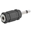 3.5mm Mono Plug to 3.5mm Mono Jack Adapter