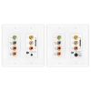 Component Composite Video Digital Stereo Audio IR Repeater Kit System Over CAT5