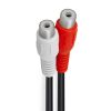 RCA Plug to 2xRCA Jack Adapter - Y-Adapter