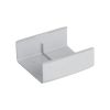 Wire Trak Joint Cover for Raceway PVC White, 1" W x 1/2" H
