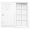 Wavenet - 30 Inch Plastic Enclosure Wi‐Fi Friedly with Lockable Hinged Vented Door for Home Structured Low Voltage Wiring - White