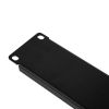 Wavenet – 5 Pack 2U Blank Rack Mount Panel Spacer for 19-Inch Server Network Rack Enclosure Or Cabinet, Steel – Black