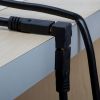 HDMI to HDMI Coupler Female - 90 Degree Gold Plated