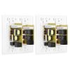 Component Composite Video Digital Stereo Audio IR Repeater Kit System Over CAT5