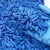 B Splice Crimp Connectors, Telephone Alarm Wire Crimp Bean Type Splices for Low Voltage - 250 PCS, Blue