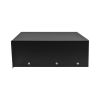 Cmple – 3U Rack Mount Drawer - 14" Deep Steel Storage Rack Drawer for 19" AV / Server / Network Equipment Rack or Cabinet, Lockable – Black