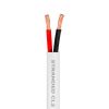 Speaker Wire 250ft 12AWG 2C White | In-Wall | CL2 Speaker Cable