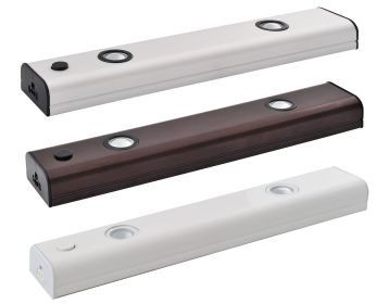 10" LED bar light. 3500k. The crisp white light illuminates without shadows. Easy clip installation. 6’ power cord with plug. 18” Link cord. Hardwire