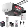 7155-TKV Smart Garage Door Opener StealthDrive Connect - Ultra Quiet opener, WiFi, Battery Backup - Black/White
